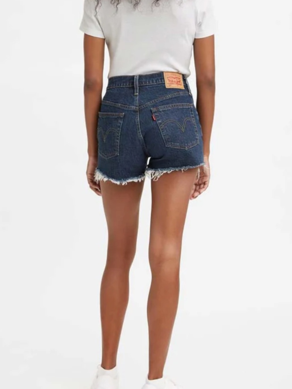 Levi's Women's 501 dark Wash Jean Shorts